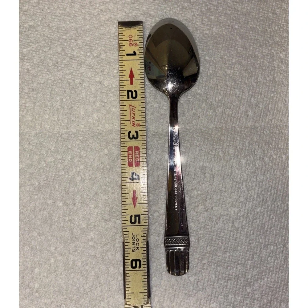Heritage Mint Ltd DALESCROFT Stainless Flatware - Lot of 6 Place Oval Soup Spoon